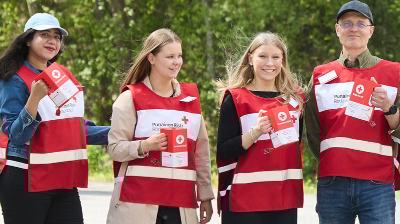 Tule lipaskerääjäksi Nälkäpäivänä