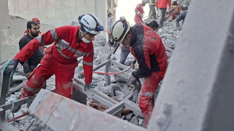 Suomen Punaiselta Ristiltä tukea siviilien auttamiseen Iranissa