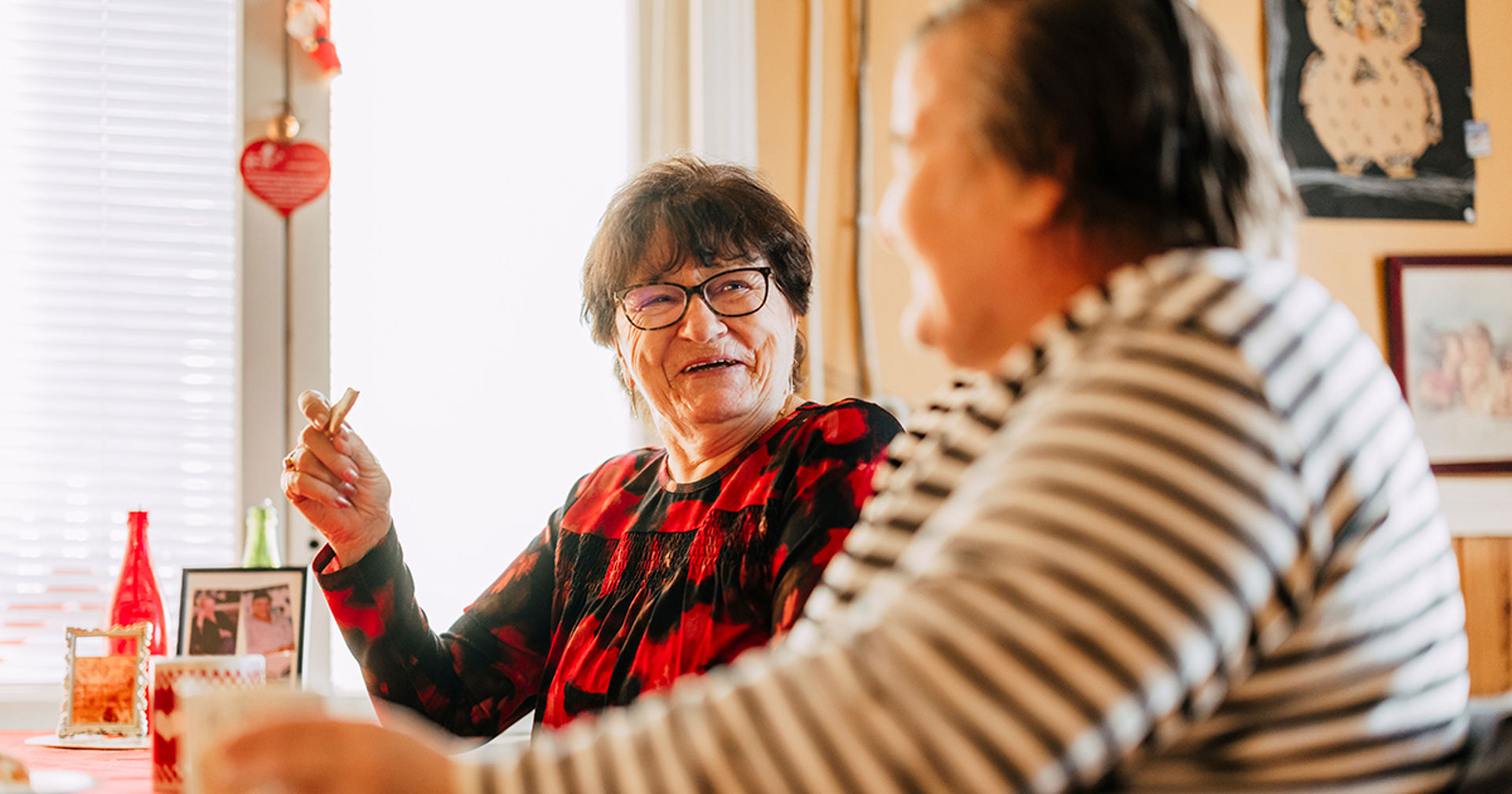 Marita on toiminut vapaaehtoisena ystävänä jo pitkään.